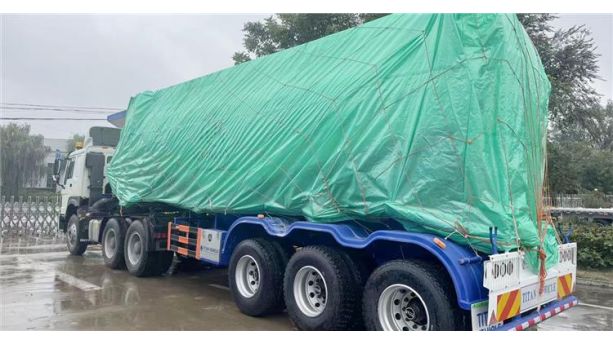 Semi Remorque Citerne Pulvérulent À Ciment À 3 Essieux Sera Envoyée Au Sénégal