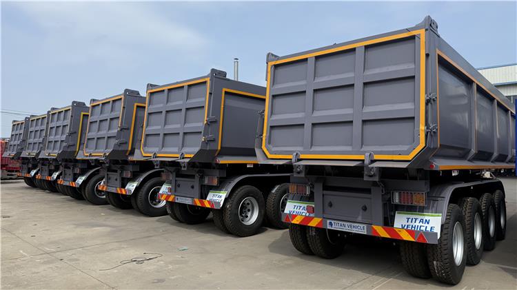 Semi Remorque Benne Basculante À Vendre Au Sénégal