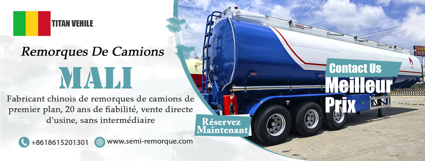 Prix ​​Des Remorques De Camions Au Mali