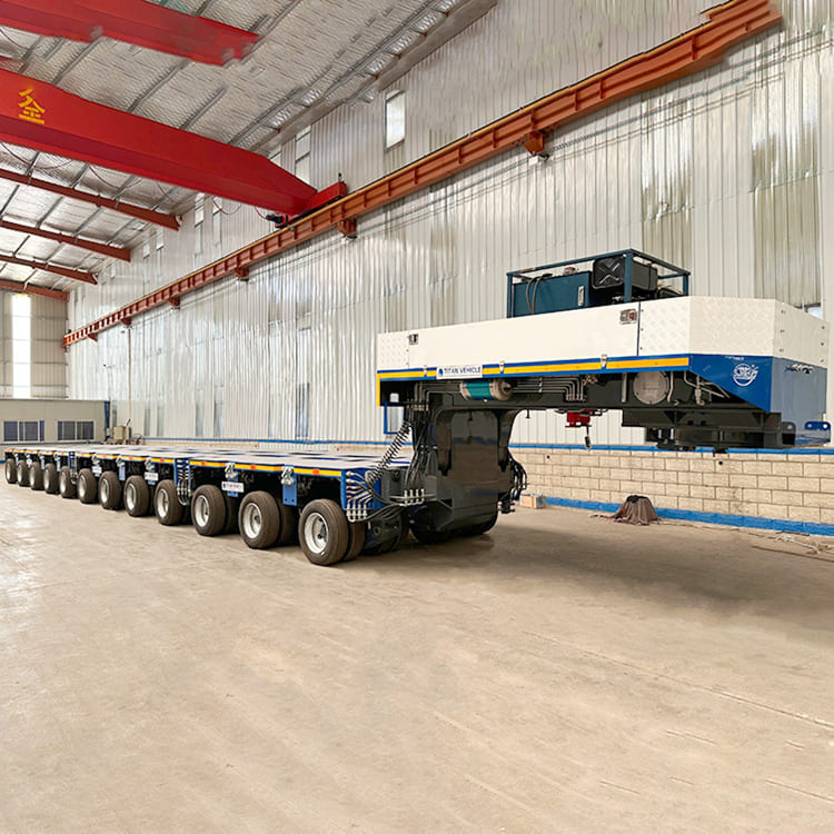 Remorque Goldhofer P12 SPMT