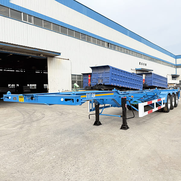 Semi Remorque Porte Conteneurs | Chassis Pour Conteneur