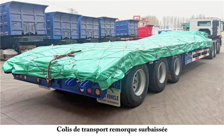 Transport Remorque Porte Char 3 Essieux Surbaissée À Vendre In Burkina Faso