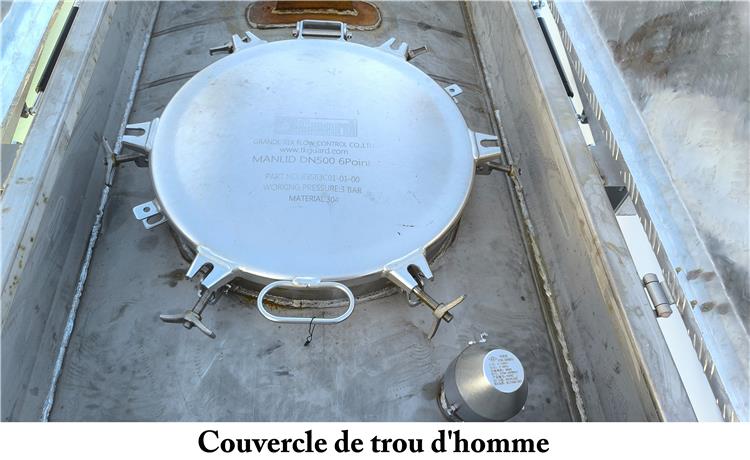 Remorque Citerne Inox Citerne Carburant Remorque 45000l À Vendre In Benin
