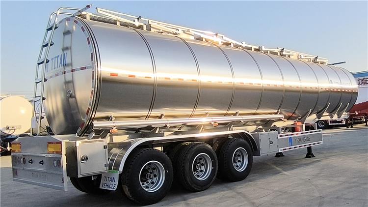 Remorque Citerne Inox Citerne Carburant Remorque 45000l À Vendre In Benin