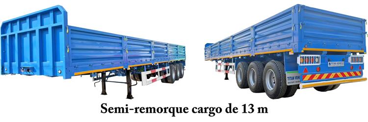Semi Remorque Plateau Avec Ridelles À Vendre In Djibouti