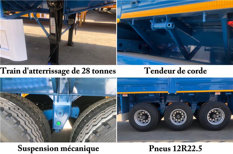 Ridelle Remorque Camion À Vendre In Guinée