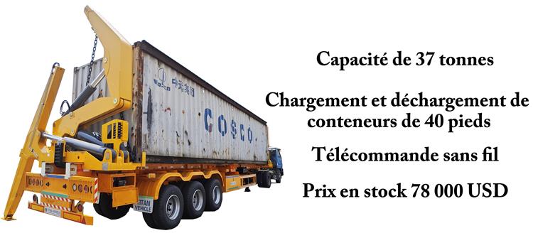 Porte Conteneur Remorque Grue Camion À Vendre In Côte D'ivoire