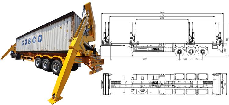 Porte Conteneur Remorque Grue Camion À Vendre In Côte D'ivoire