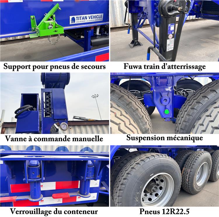 Semi Remorque Porte Conteneur Auto Chargeuse À Vendre In Cameroun