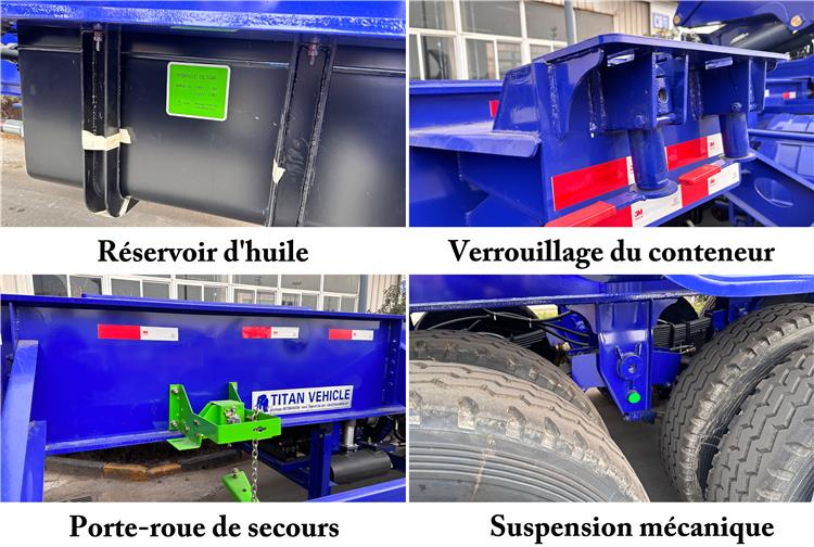 Camion Porte Conteneur Avec Grue | Chargeur Latéral De Conteneur À Vendre In Madagascar