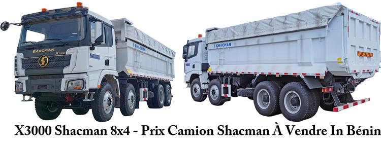 X3000 Shacman 8x4 - Prix Camion Shacman À Vendre In Bénin
