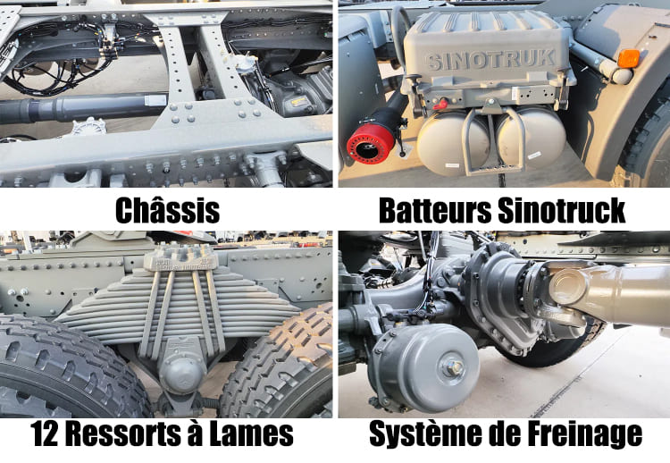 CNHTC Camion Tracteur Howo Sinotruk 371 Prix