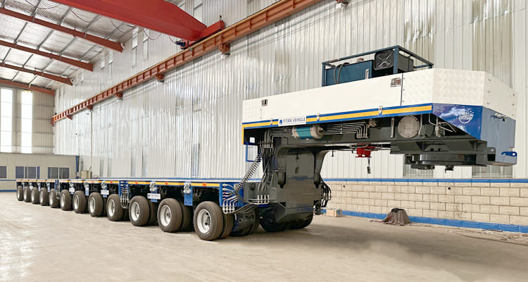 Remorque Goldhofer P12 SPMT &agrave; Vendre 