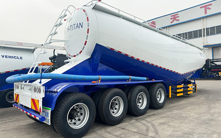 Semi Remorque Citerne Pulvérulente Spitzer Au République démocratique du Congo