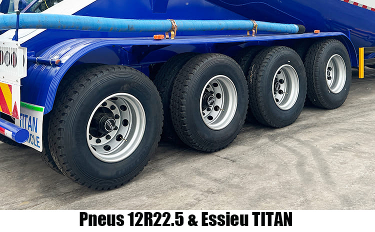 Semi Remorque Citerne Pulvérulente Spitzer Au République démocratique du Congo