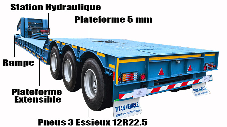 Semi Remorque Col de Cygne à Vendre en Guinée