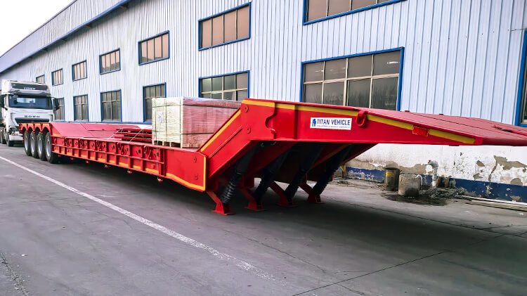 Semi Remorque à Col de Cygne 4 Essieux à Vendre en Côte d'Ivoire