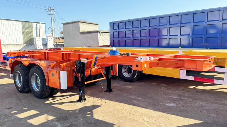 Semi Remorque Porte Container 20 Pieds | Remorque Pour Conteneur