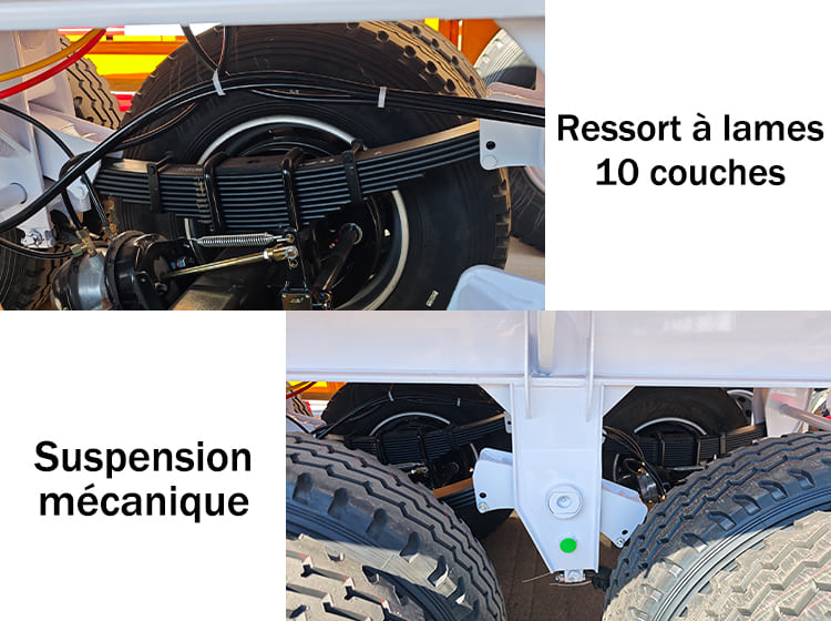 Remorque Plateau Camion 40 Pieds à Vendre au Sénégal