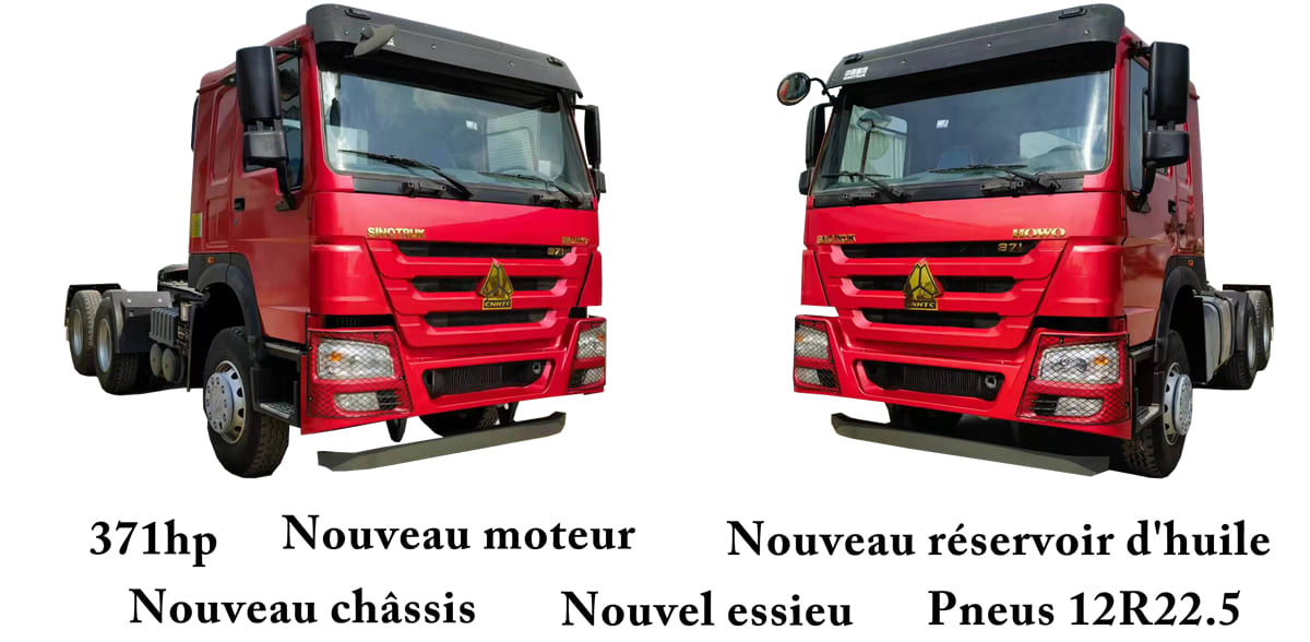 Principaux types de camion tracteur occasion