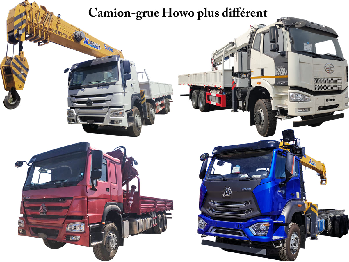 Avantages De Choisir Le Camion Grue Howo Pour Les Projets De Construction