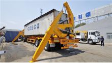 Porte Conteneur Remorque Grue