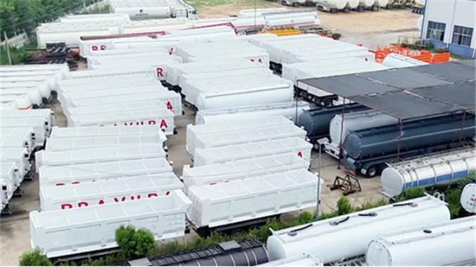 120 Remorques À Benne Basculante Seront Envoyées En Afrique