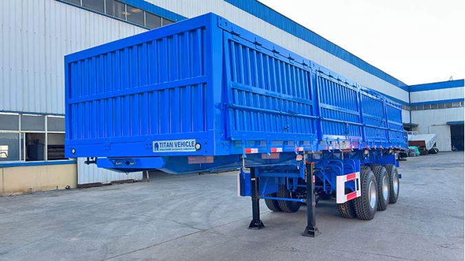 Semi Remorque Plateau Basculante