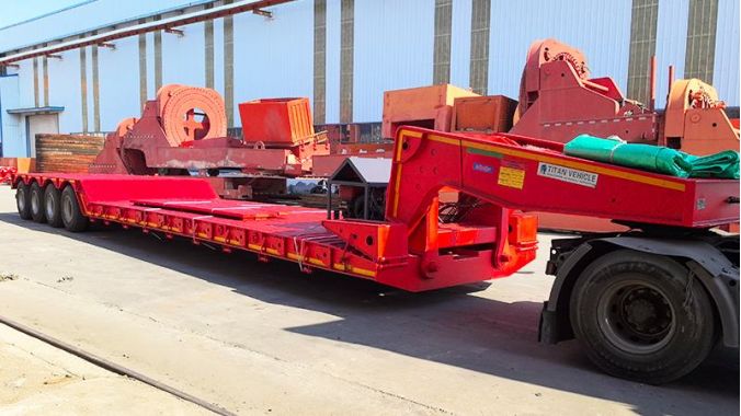  Porte Engin Extra Surbaissée 4 Essieux