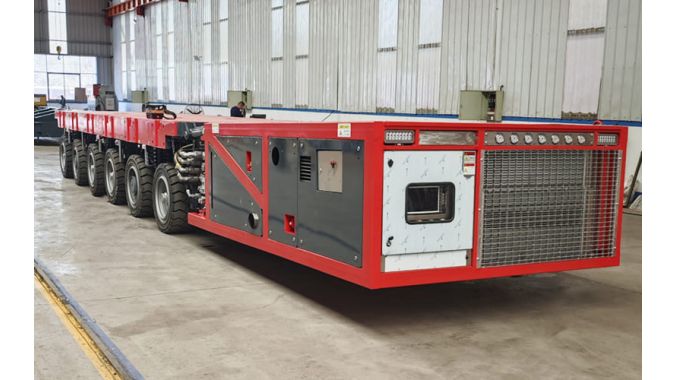 Self Propelled Modular Transporter Spmt