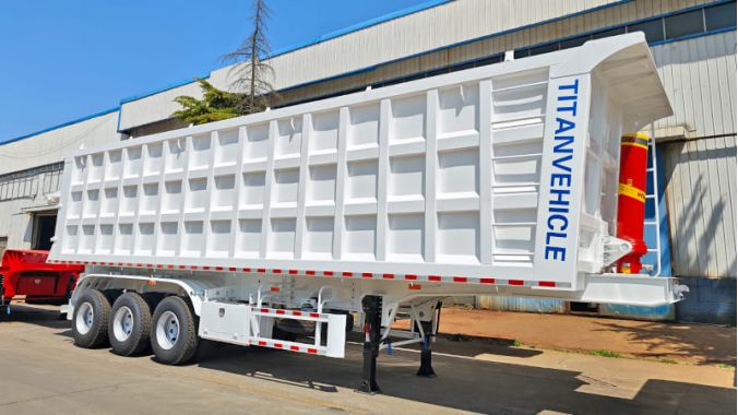 Remorqu Basculante 3 Essieux